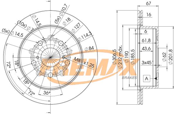 FREMAX BD-9026 - Disque de frein cwaw.fr