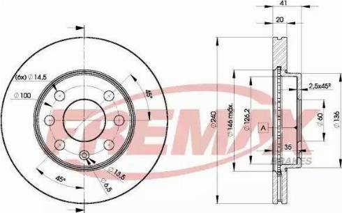 FREMAX BD-9021 - Disque de frein cwaw.fr