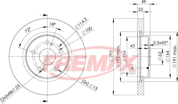 FREMAX BD-4803 - Disque de frein cwaw.fr