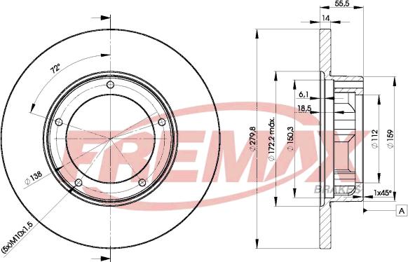 FREMAX BD-4269 - Disque de frein cwaw.fr