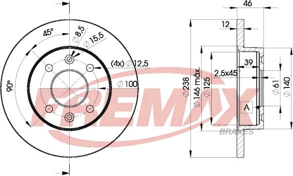 FREMAX BD-4286 - Disque de frein cwaw.fr