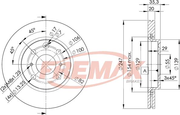 FREMAX BD-4700 - Disque de frein cwaw.fr