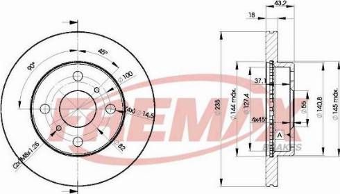 FREMAX BD-5633-KT - Disque de frein cwaw.fr