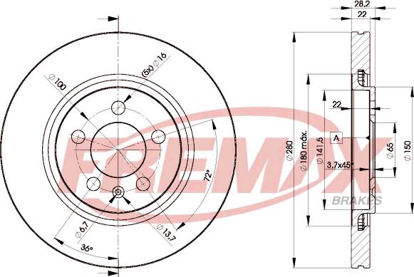 FREMAX BD-5031 - Disque de frein cwaw.fr