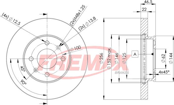 FREMAX BD-5101 - Disque de frein cwaw.fr