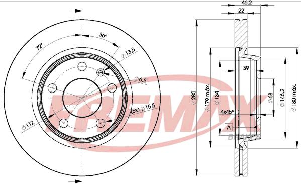 FREMAX BD-5301 - Disque de frein cwaw.fr