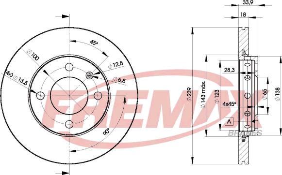 FREMAX BD-5303 - Disque de frein cwaw.fr