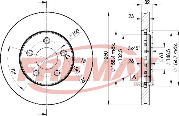 FREMAX BD-6935 - Disque de frein cwaw.fr