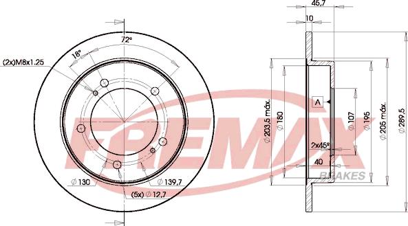 FREMAX BD-6970 - Disque de frein cwaw.fr