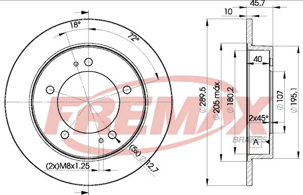 FREMAX BD-6971 - Disque de frein cwaw.fr