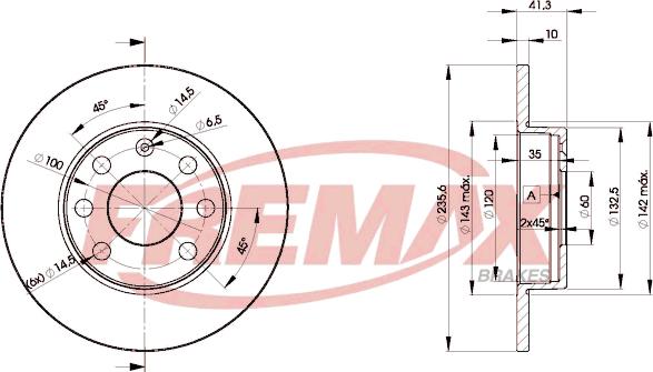 FREMAX BD-6193 - Disque de frein cwaw.fr