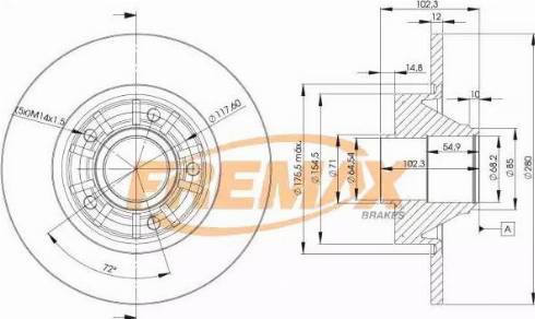 FREMAX BD-6846 - Disque de frein cwaw.fr