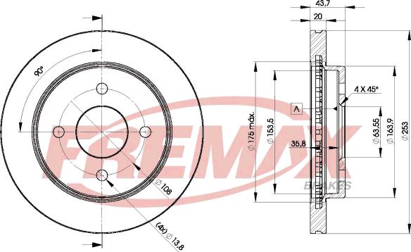 FREMAX BD-6786 - Disque de frein cwaw.fr