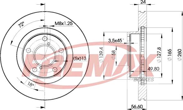 FREMAX BD-0031 - Disque de frein cwaw.fr