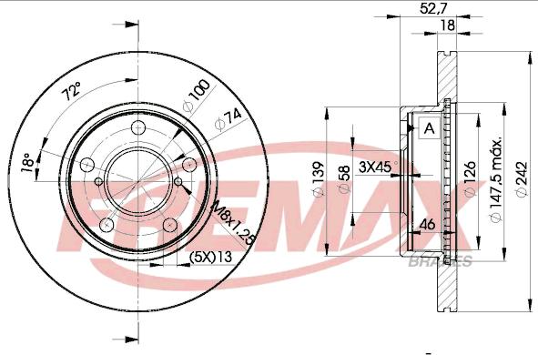 FREMAX BD-0032 - Disque de frein cwaw.fr