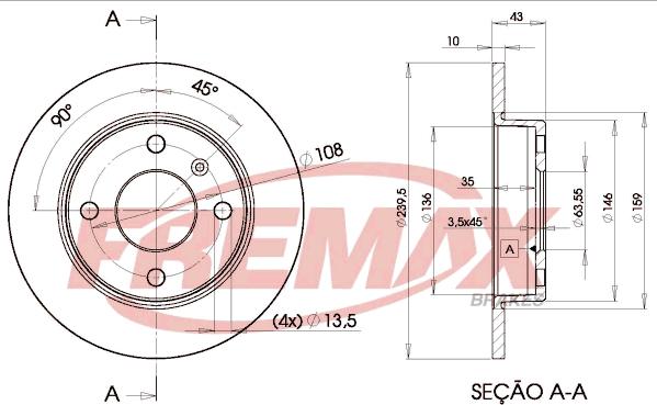 FREMAX BD-1062 - Disque de frein cwaw.fr