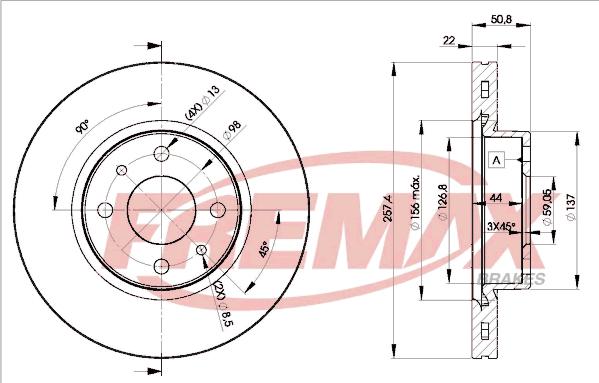 FREMAX BD-1751 - Disque de frein cwaw.fr