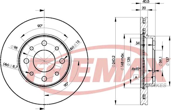 FREMAX BD-8929 - Disque de frein cwaw.fr