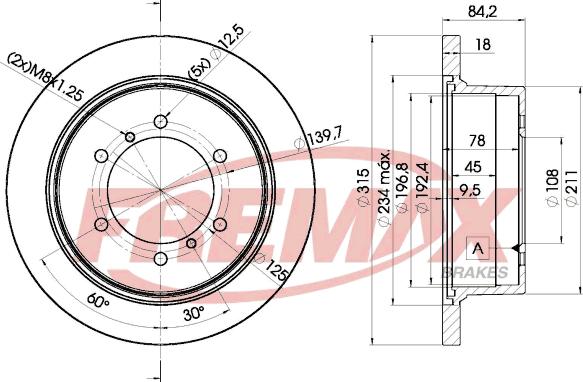 FREMAX BD-8797 - Disque de frein cwaw.fr