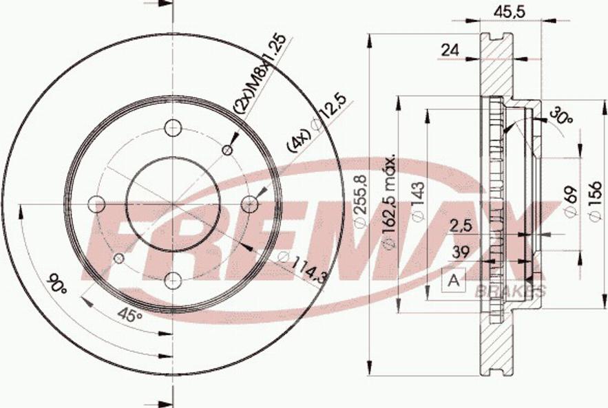 FREMAX BD2926 - Disque de frein cwaw.fr