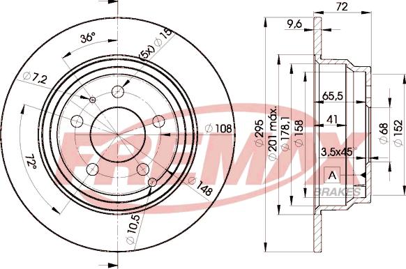 FREMAX BD-7940 - Disque de frein cwaw.fr