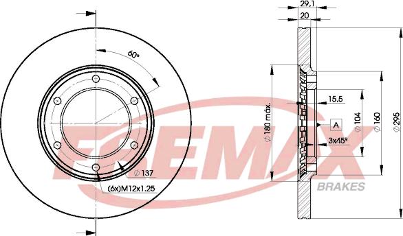 FREMAX BD-7000 - Disque de frein cwaw.fr