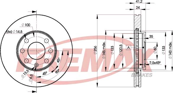 FREMAX BD-7879 - Disque de frein cwaw.fr