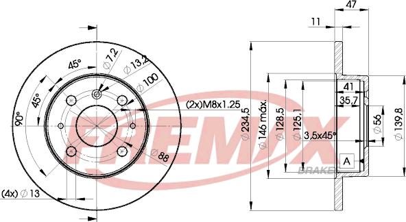 FREMAX BD-7722 - Disque de frein cwaw.fr