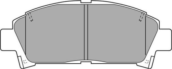 FREMAX FBP-0950 - Kit de plaquettes de frein, frein à disque cwaw.fr