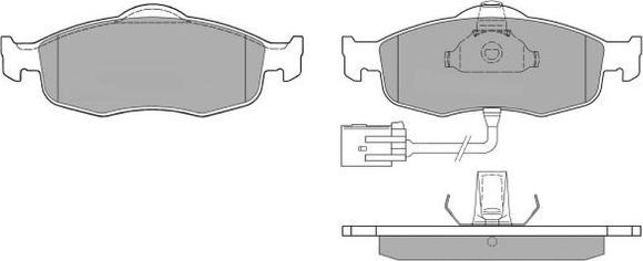 FREMAX FBP-0906 - Kit de plaquettes de frein, frein à disque cwaw.fr