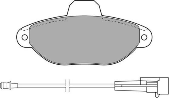 FREMAX FBP-0911 - Kit de plaquettes de frein, frein à disque cwaw.fr