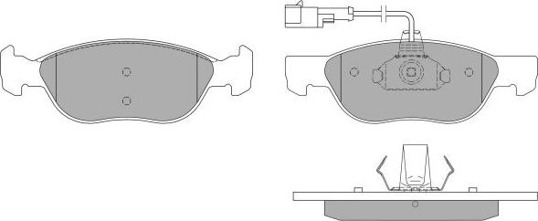 FREMAX FBP-0971 - Kit de plaquettes de frein, frein à disque cwaw.fr