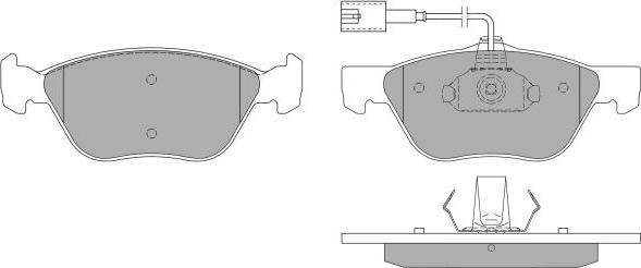 FREMAX FBP-0972-01 - Kit de plaquettes de frein, frein à disque cwaw.fr