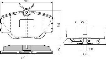 FREMAX FBP-0495 - Kit de plaquettes de frein, frein à disque cwaw.fr