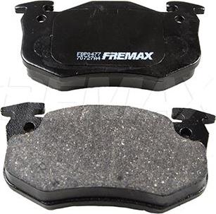 FREMAX FBP-0477 - Kit de plaquettes de frein, frein à disque cwaw.fr