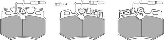 FREMAX FBP-0506-01 - Kit de plaquettes de frein, frein à disque cwaw.fr