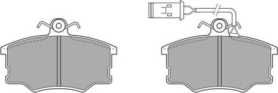 FREMAX FBP-0581 - Kit de plaquettes de frein, frein à disque cwaw.fr