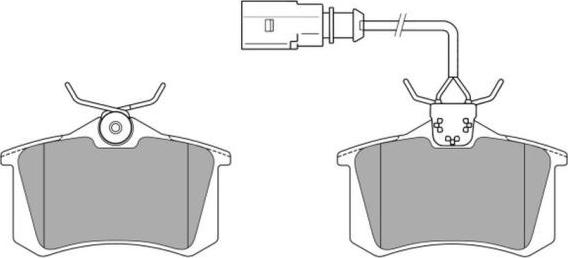 FREMAX FBP-0572 - Kit de plaquettes de frein, frein à disque cwaw.fr