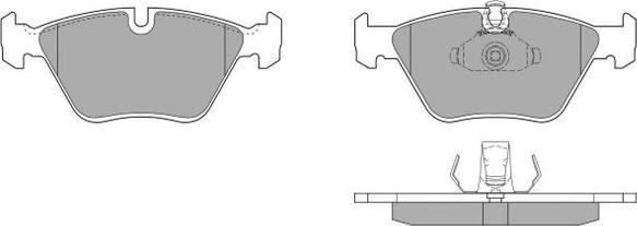 FREMAX FBP-0624 - Kit de plaquettes de frein, frein à disque cwaw.fr