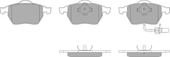 FREMAX FBP-0868 - Kit de plaquettes de frein, frein à disque cwaw.fr