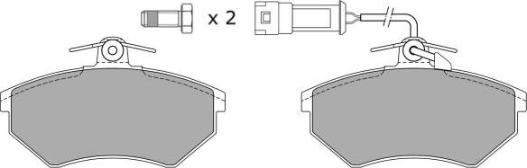 FREMAX FBP-0813 - Kit de plaquettes de frein, frein à disque cwaw.fr