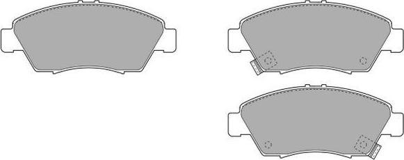 FREMAX FBP-0827 - Kit de plaquettes de frein, frein à disque cwaw.fr