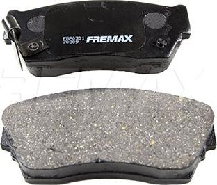 FREMAX FBP-0301 - Kit de plaquettes de frein, frein à disque cwaw.fr