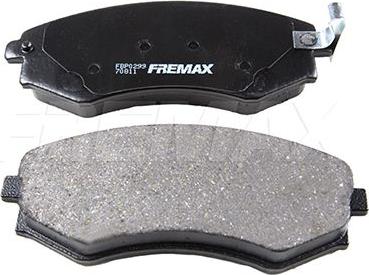 FREMAX FBP-0299 - Kit de plaquettes de frein, frein à disque cwaw.fr