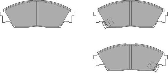 FREMAX FBP-0714-01 - Kit de plaquettes de frein, frein à disque cwaw.fr