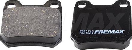 FREMAX FBP-0718 - Kit de plaquettes de frein, frein à disque cwaw.fr