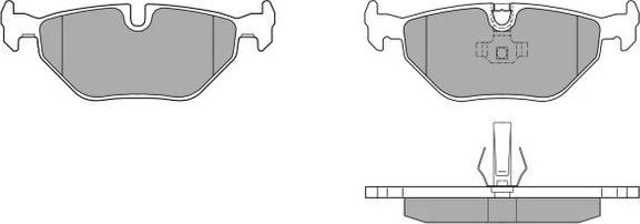 FREMAX FBP-0734 - Kit de plaquettes de frein, frein à disque cwaw.fr