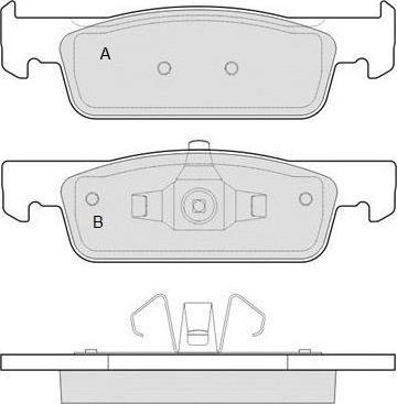 Klaxcar France 24217z - Kit de plaquettes de frein, frein à disque cwaw.fr