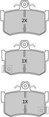 FREMAX FBP-1910 - Kit de plaquettes de frein, frein à disque cwaw.fr