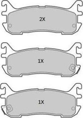 FREMAX FBP-1912 - Kit de plaquettes de frein, frein à disque cwaw.fr